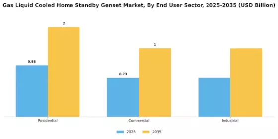 Gas Liquid Cooled Home Standby Genset Market Segment Image 4