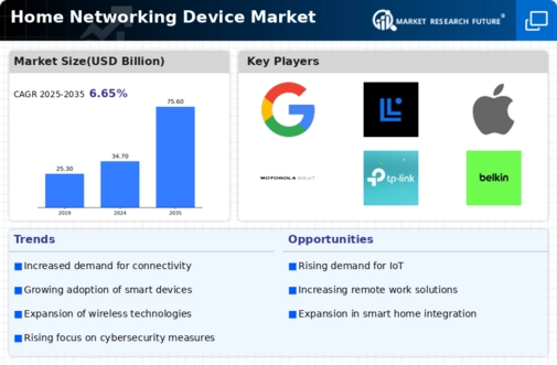 Home Networking Device Market Infographic
