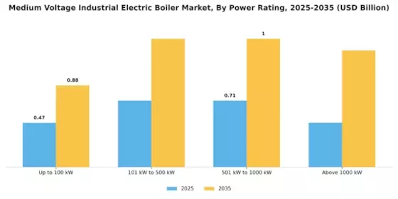 Medium Voltage Industrial Electric Boiler Market Segment Image 3