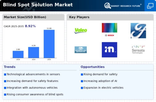 Blind Spot Solution Market Infographic