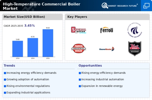 High Temperature Commercial Boiler Market  Infographic