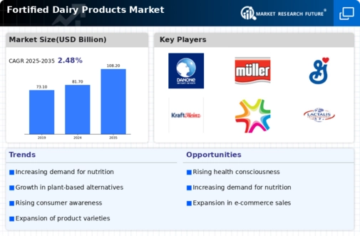 Fortified Dairy Products Market Infographic