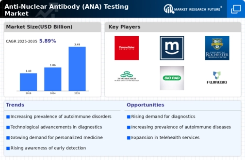Anti Nuclear Antibody Testing Market Infographic