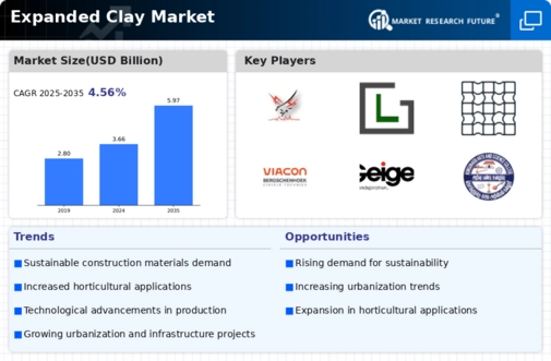 Expanded Clay Market Infographic