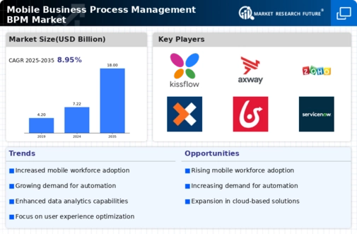 Mobile Business Process Management Bpm Market Infographic