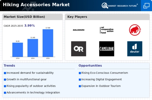 Hiking Accessories Market Infographic