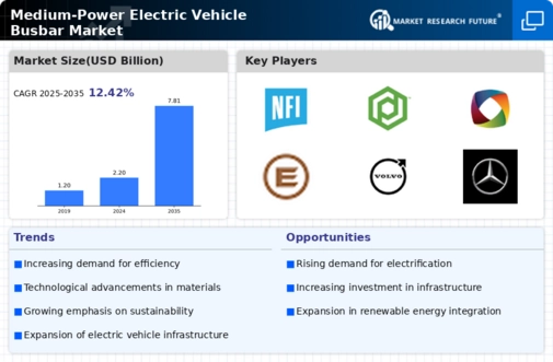 Medium Power Electric Vehicle Busbar Market Infographic