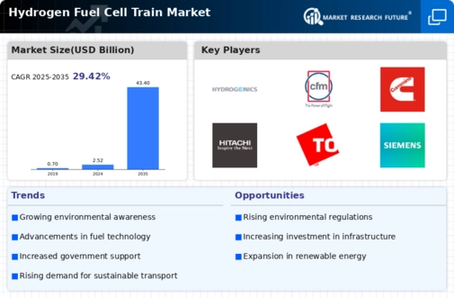 Hydrogen Fuel Cell Train Market Infographic