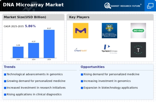DNA Microarray Market Infographic