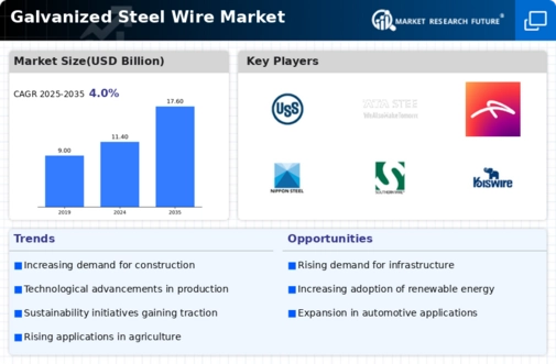 Galvanized Steel Wire Market Infographic