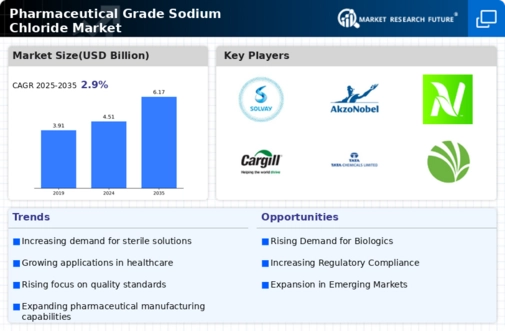 Pharmaceutical Grade Sodium Chloride Market Infographic