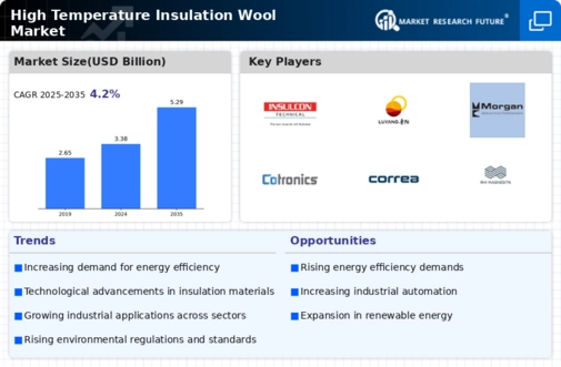 High Temperature Insulation Wool Market Infographic