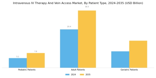 Intravenous Therapy Vein Acces Market Segment Image 3