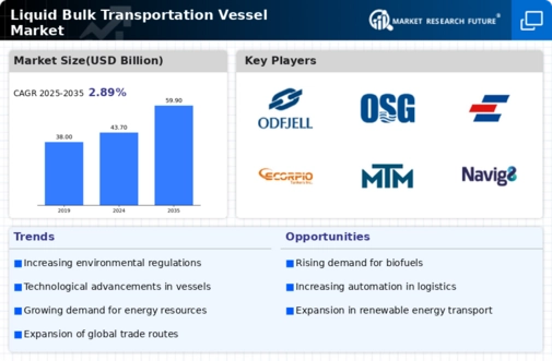 Liquid Bulk Transportation Vessel Market Infographic