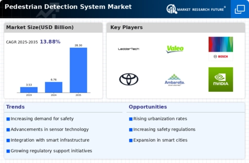Pedestrian Detection System Market Infographic