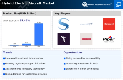 Hybrid Electric Aircraft Market Infographic