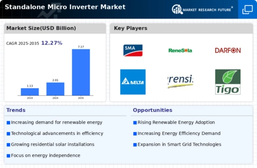 Standalone Micro Inverter Market Infographic
