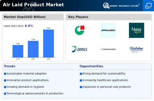 Air Laid Product Market Infographic