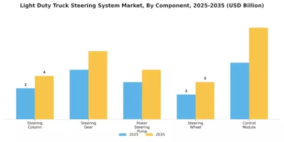 Light Duty Truck Steering System Market Segment Image 1