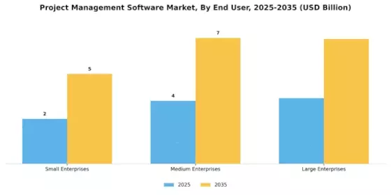 Projektmanagement-Softwaremarkt Segment Image 2