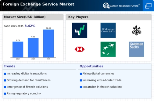 Foreign Exchange Service Market Infographic