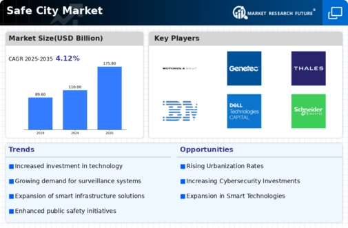 Safe City Market  Infographic