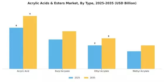 Acrylic Acids Esters Market Segment Image 1
