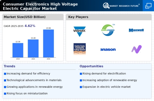 Consumer Electronics High Voltage Electric Capacitor Market Infographic