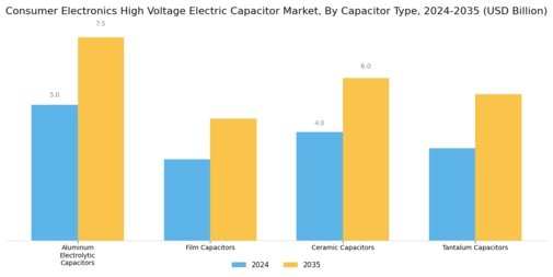 Consumer Electronics High Voltage Electric Capacitor Market Segment Image 1