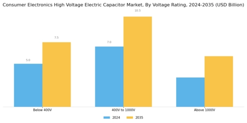 Consumer Electronics High Voltage Electric Capacitor Market Segment Image 2
