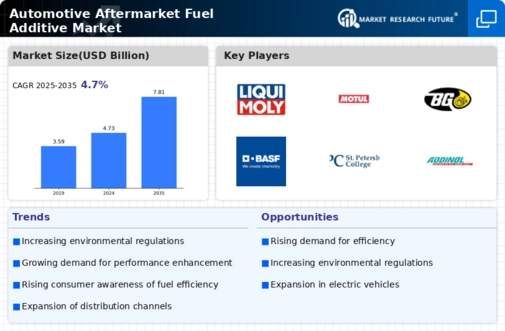 Automotive Aftermarket Fuel Additive Market
 Infographic