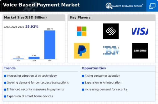 Voice-Based Payment Market Infographic
