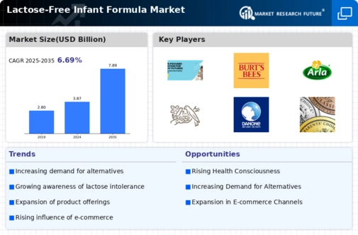 Lactose-Free Infant Formula Market Infographic