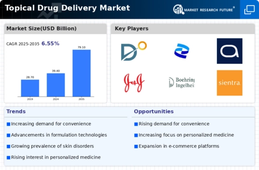 Topical Drug Delivery Market Infographic