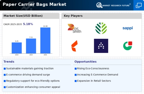 Paper Carrier Bags Market Infographic