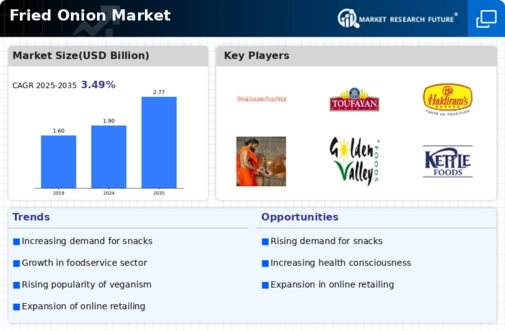 Fried Onion Machine Market Infographic