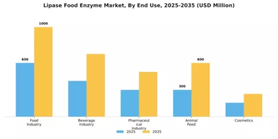 Lipase Food Enzyme Market Segment Image 1