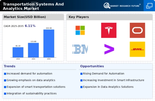 Transportation Systems And Analytic Market
 Infographic