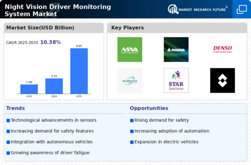 Night Vision Driver Monitoring System Market Infographic