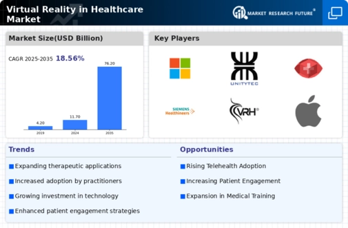 Virtual Reality In Healthcare Market
 Infographic