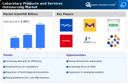 Laboratory Products Services Outsourcing Market Infographic