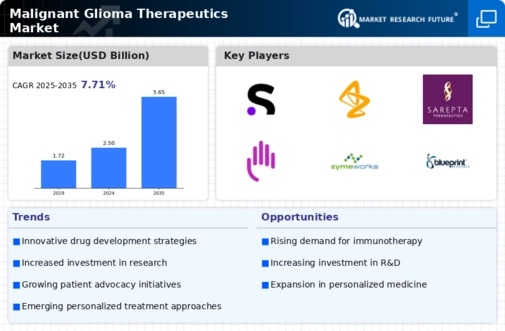 Malignant Glioma Therapeutic Market Infographic