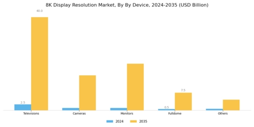 8K Display Resolution Market Segment Image 0