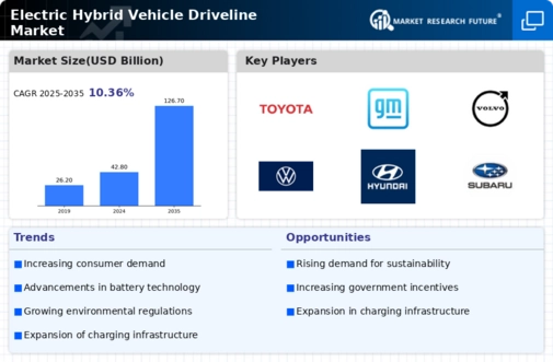 Electric Hybrid Vehicle Driveline Market Infographic