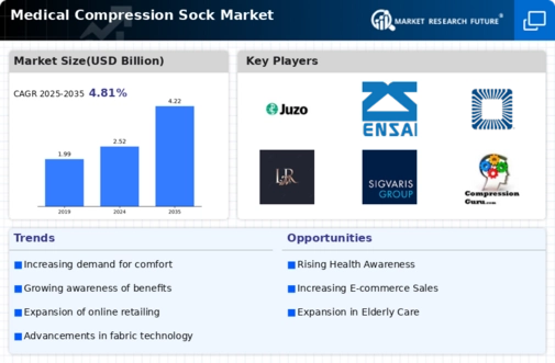 Medical Compression Sock Market Infographic