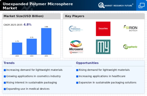 Unexpanded Polymer Microsphere Market Infographic