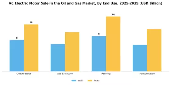 AC Electric Motor Sale Oil Gas Market Segment Image 2