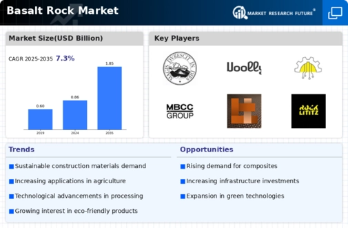 Basalt Rock Market
 Infographic