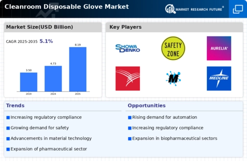 Cleanroom Disposable Glove Market
 Infographic
