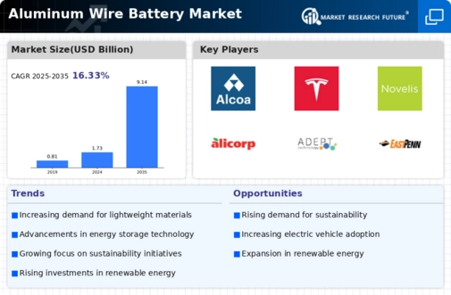Aluminum Wire Battery Market Infographic
